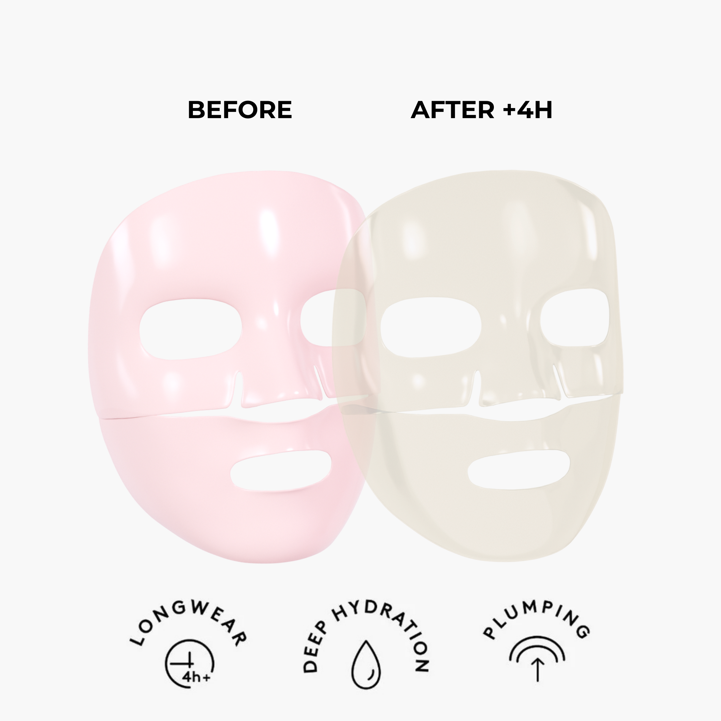 XLASH Collagen Hydrogel Hyal Mask, 1 pc