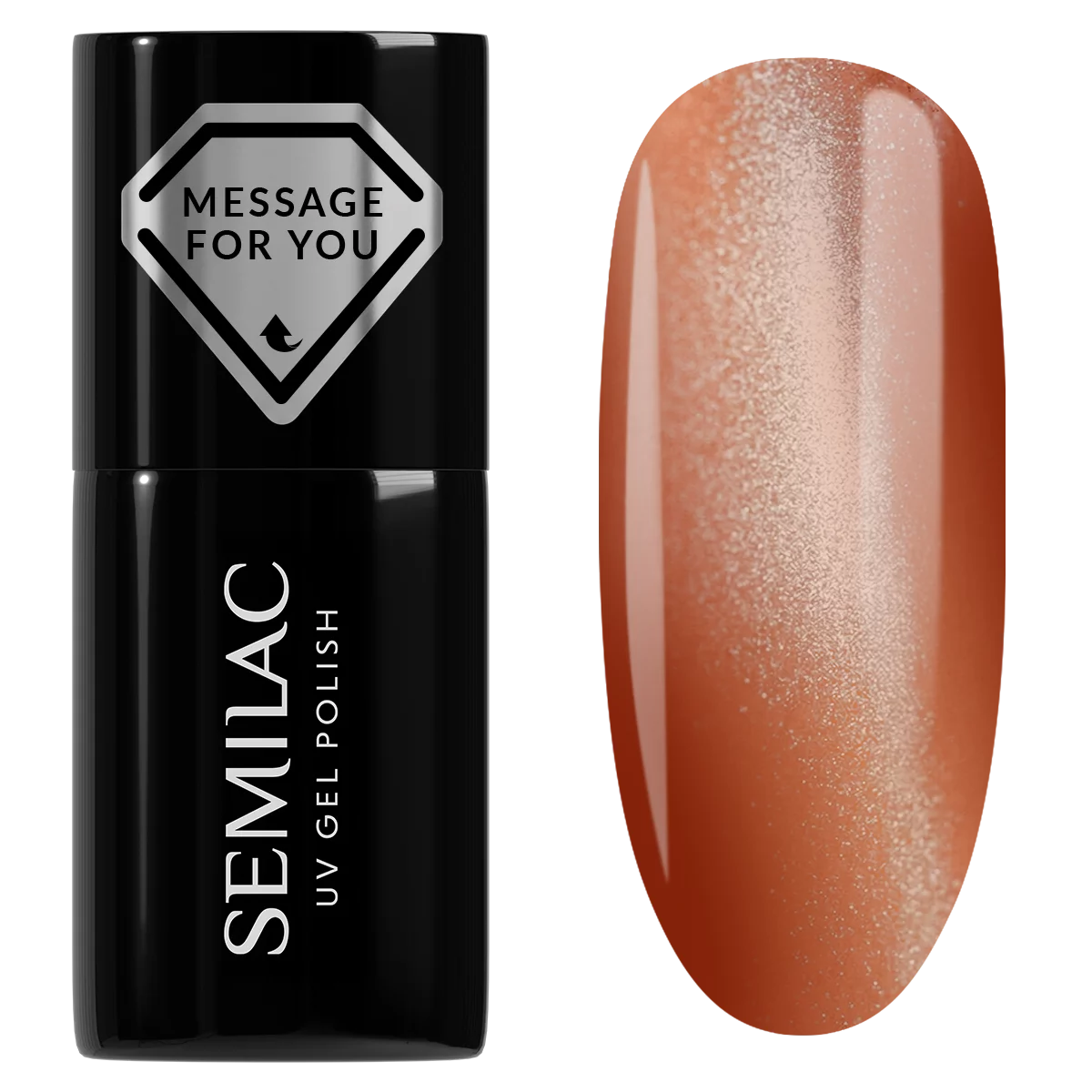 734 Semilac UV Gel Polish Toffee Jelly Gloss 7 ml