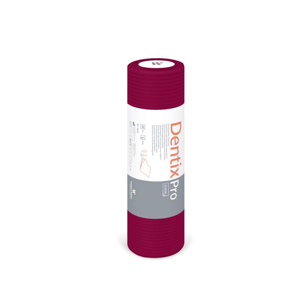 MedixPro БУМАГА 50 см, 2-слойная, бордового цвета [L50N-50-M]