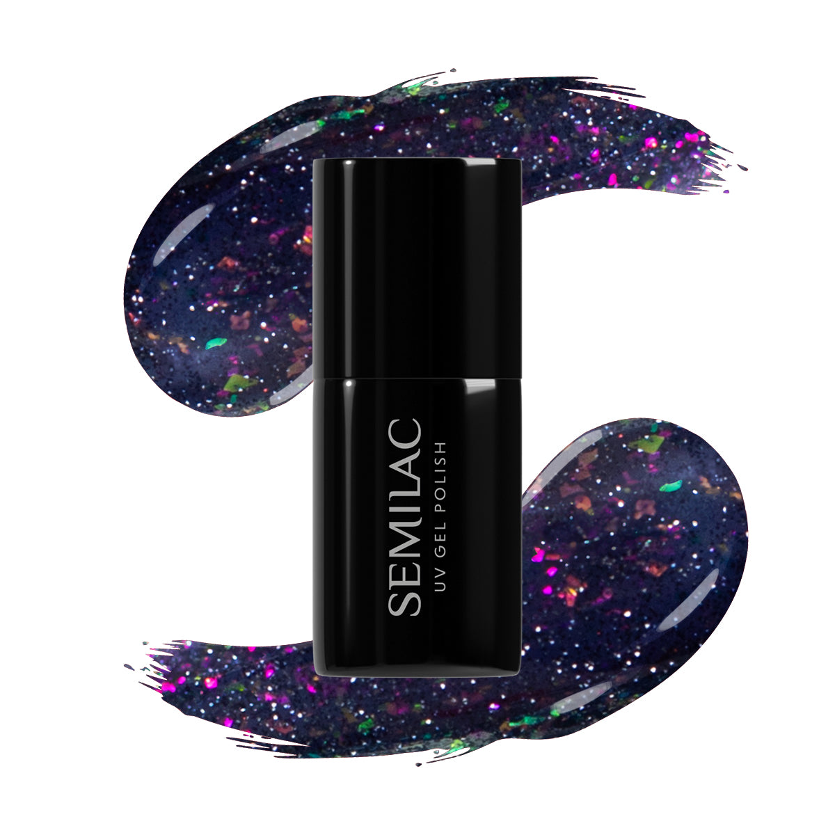 611 Semilac Hybrid Nail Polish Violet Night 7 ml