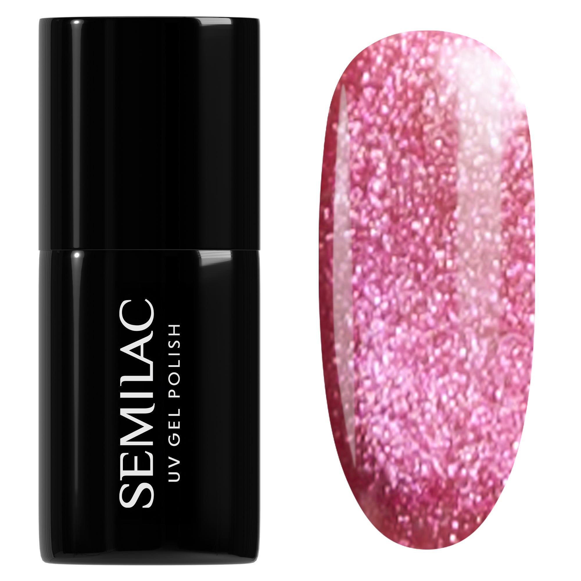 795 Semilac UV Gel Polishch Magnetic Raspberry 7 ml