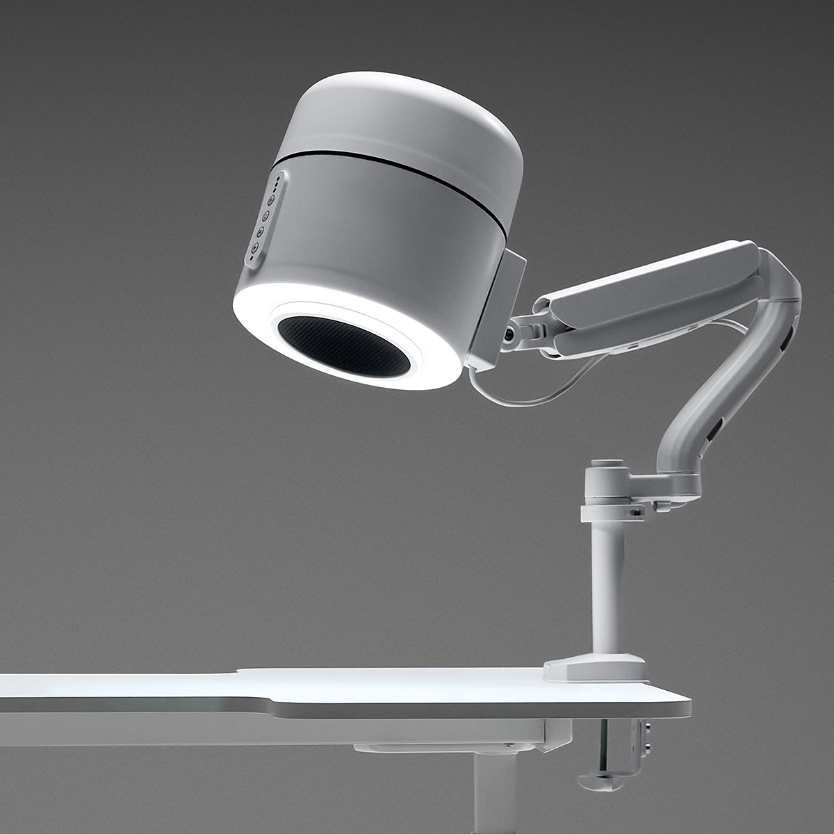 4BLANC Maestro dust collector with table mount and LED lighting 2024