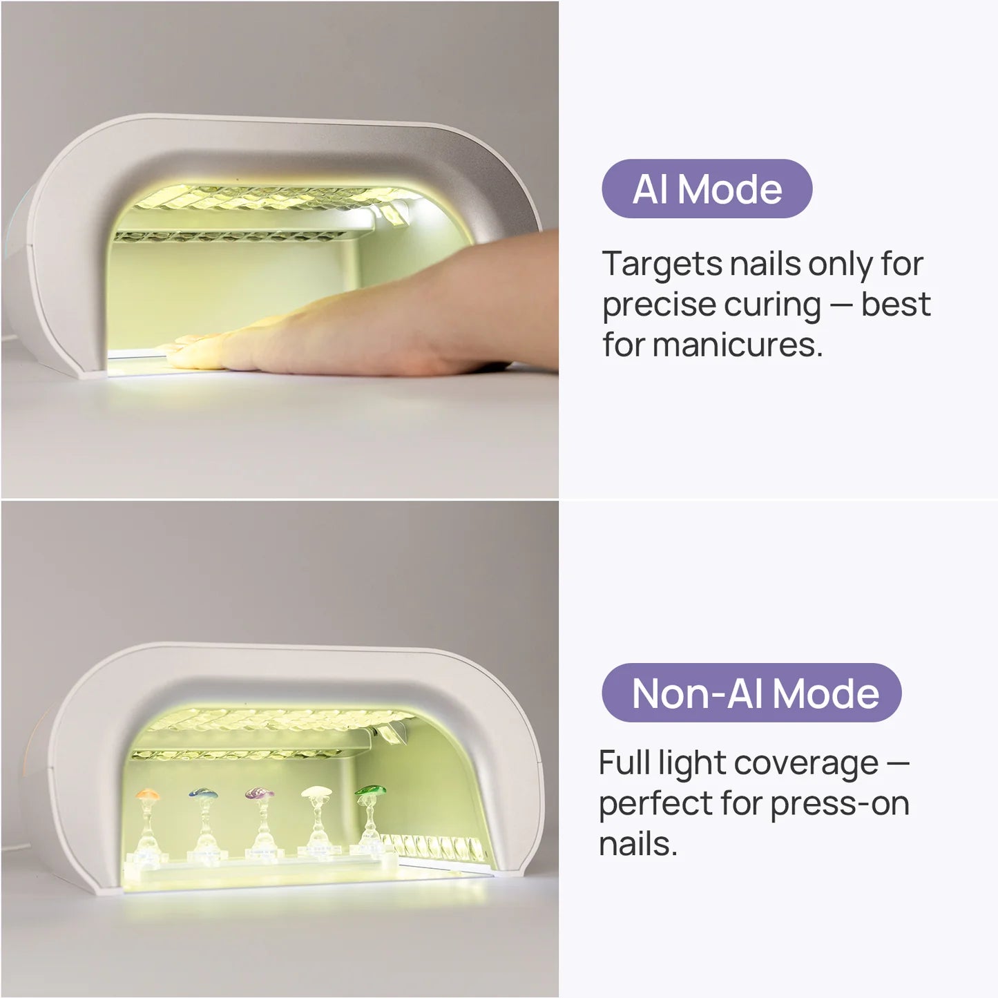 ONAIL AI LED manikīra lampa