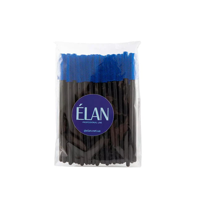 ELAN Eyelash and eyebrow brushes, 50 pcs