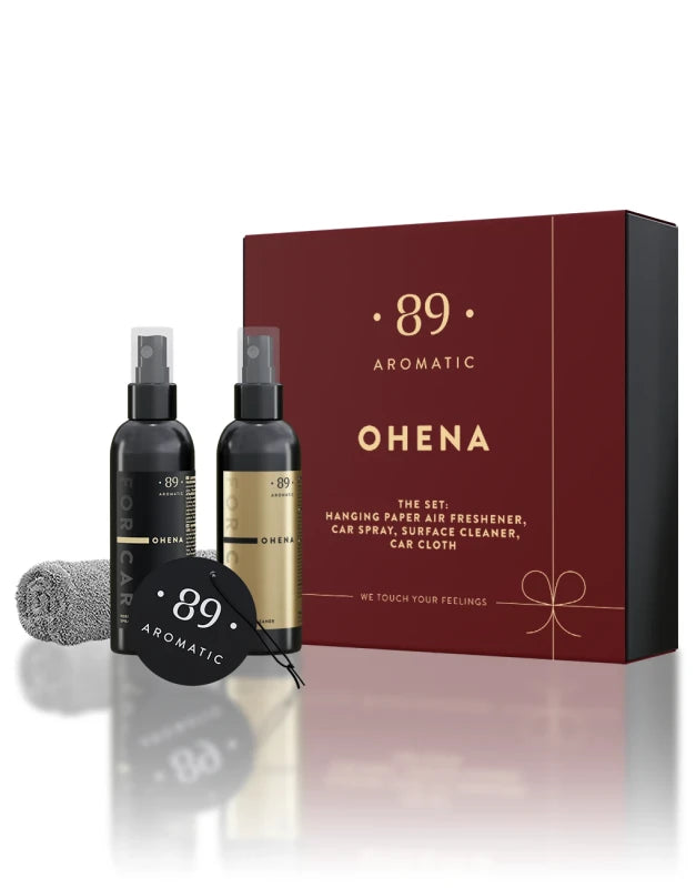 AROMATIC 89 Auto kopšanas komplekts, Ohena (Ziemassvētku izdevums)