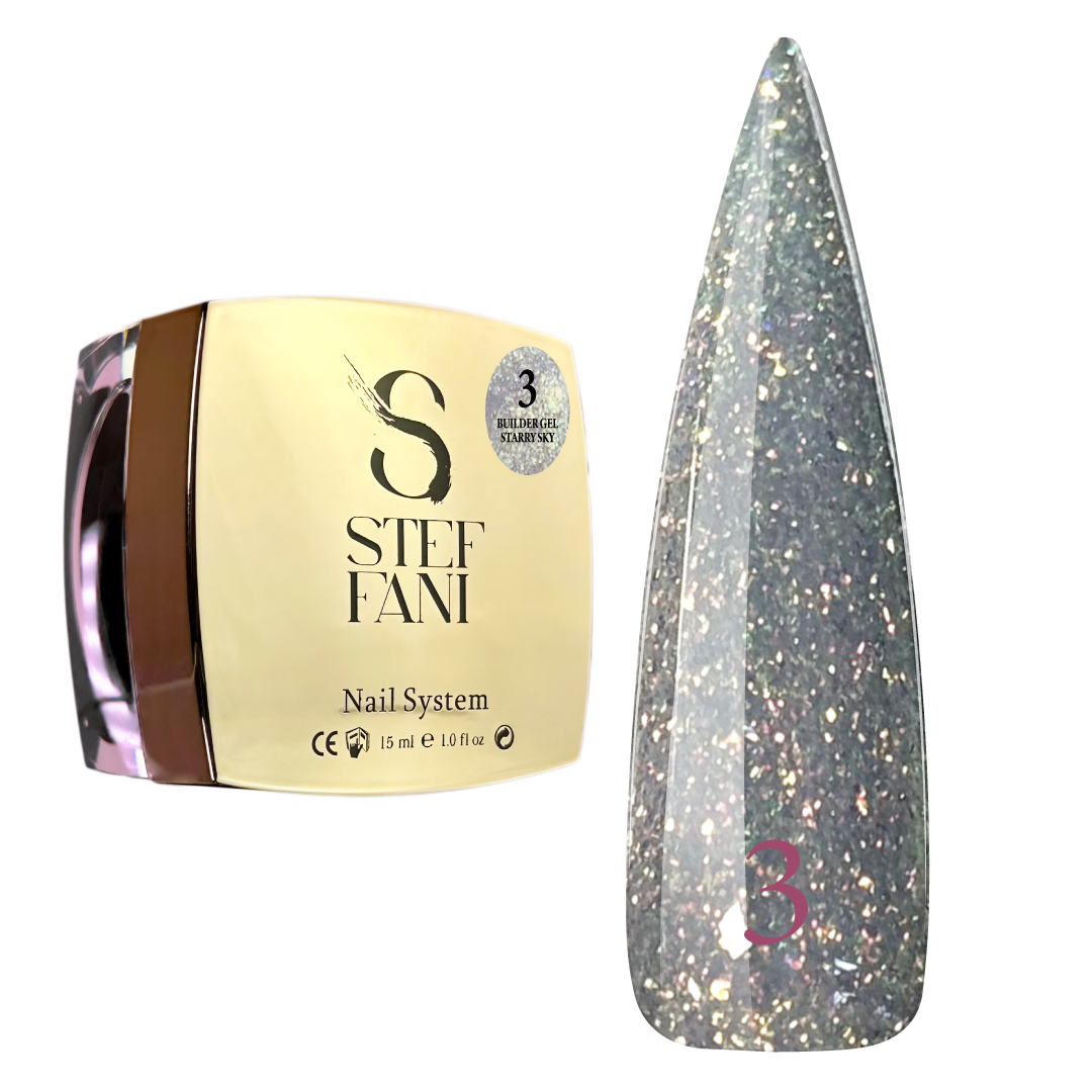 Steffani Builder Gel Starry Sky 15 ml Nr.3