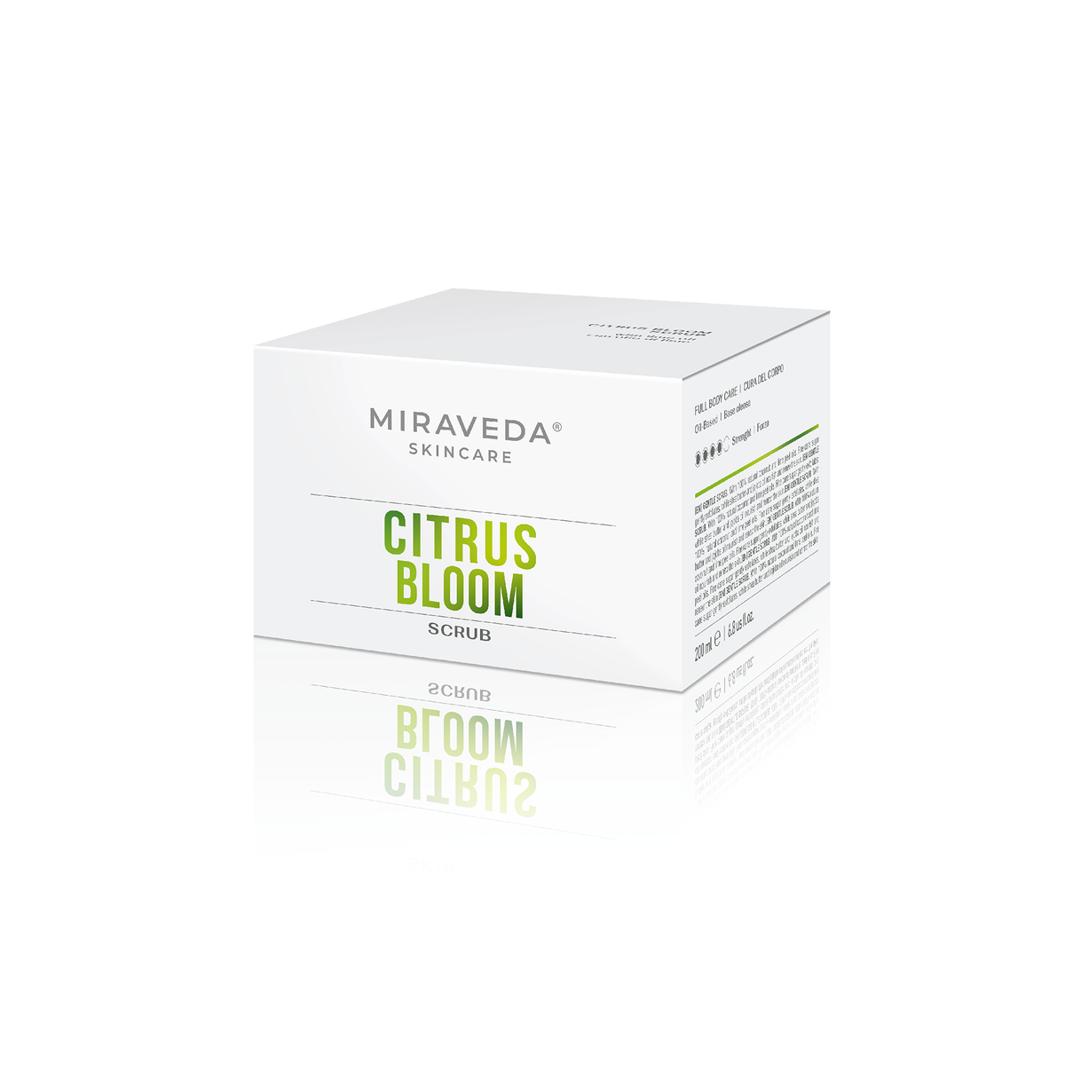 „ItalWax Miraveda“ kūno šveitiklis „Citrus Bloom“, 200 ml
