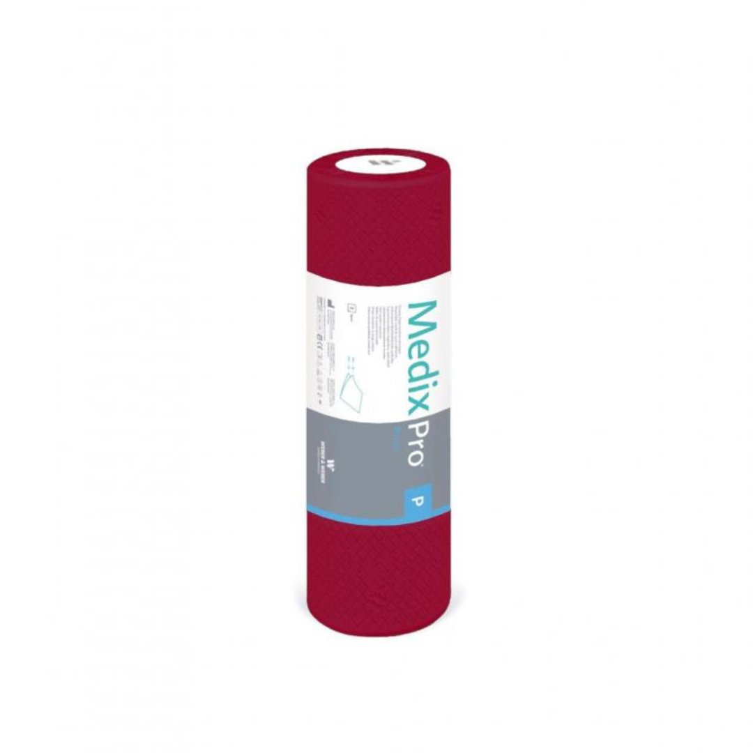 MedixPro БУМАГА 50 см, 2-слойная, бордовый [L50N-50-M]