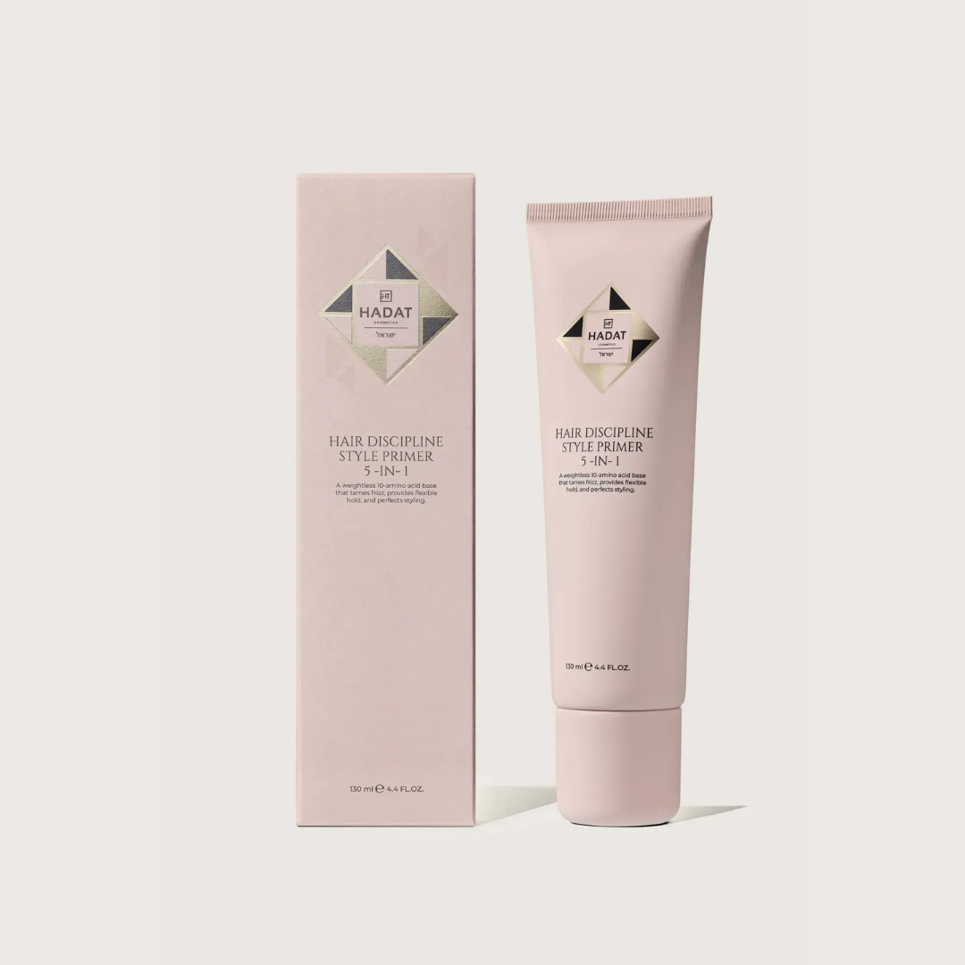 HADAT HAIR DISCIPLINE STYLE PRIMER 5-IN-1 – 5-in-1 plaukų formavimo gruntas su apsauga nuo karščio, 130 ml