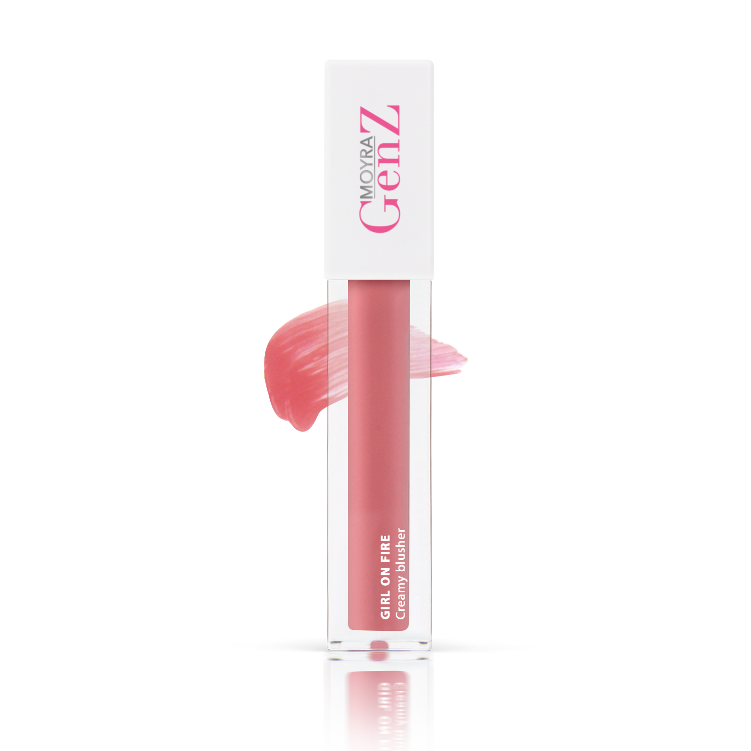 MOYRA GenZ Girl on fire Creamy blusher 02 vaigu sārtums, 4 gr