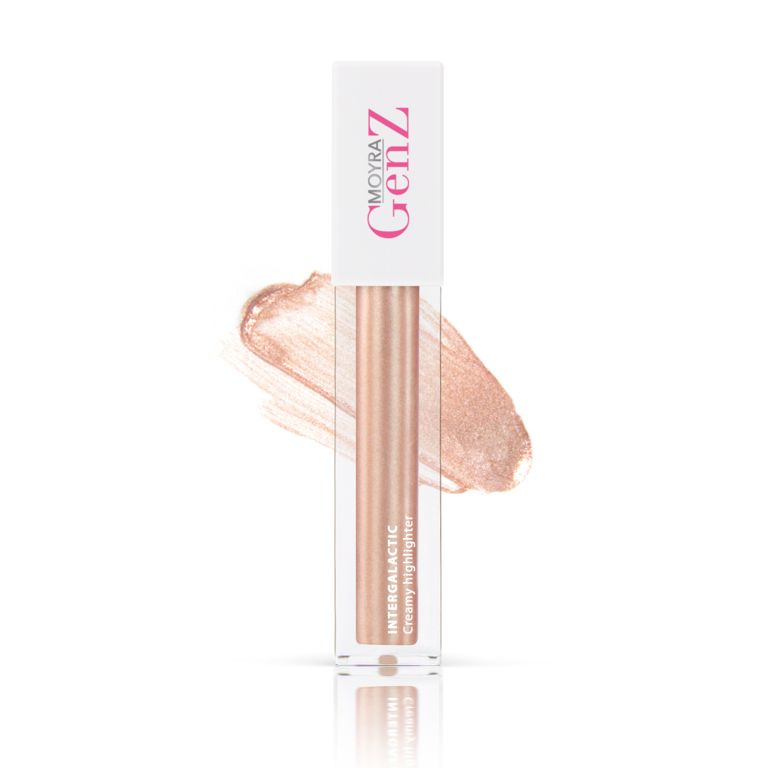 MOYRA GenZ Intergalactic creamy highlighter 03 Shine my way me izgaismotājs, 4.5 ml