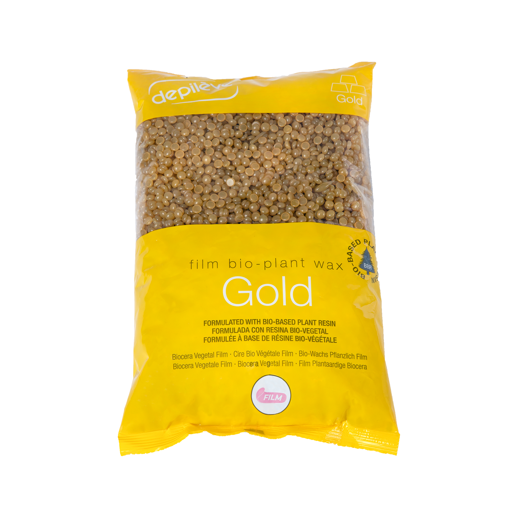 Depileve GOLD Пленочный воск в гранулах 1 кг