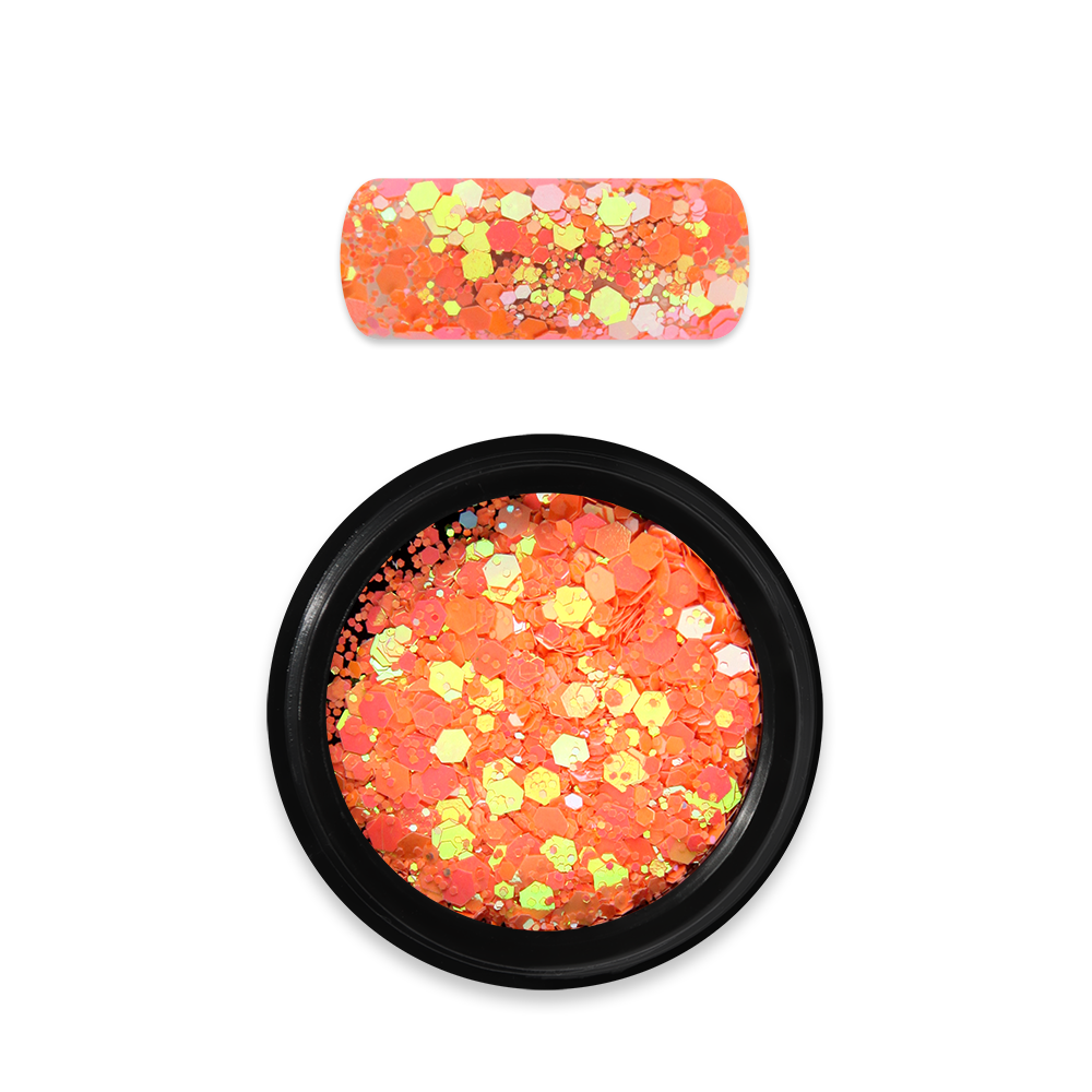 Holo_glitter_mix_22_Chameleon_Light_Orange