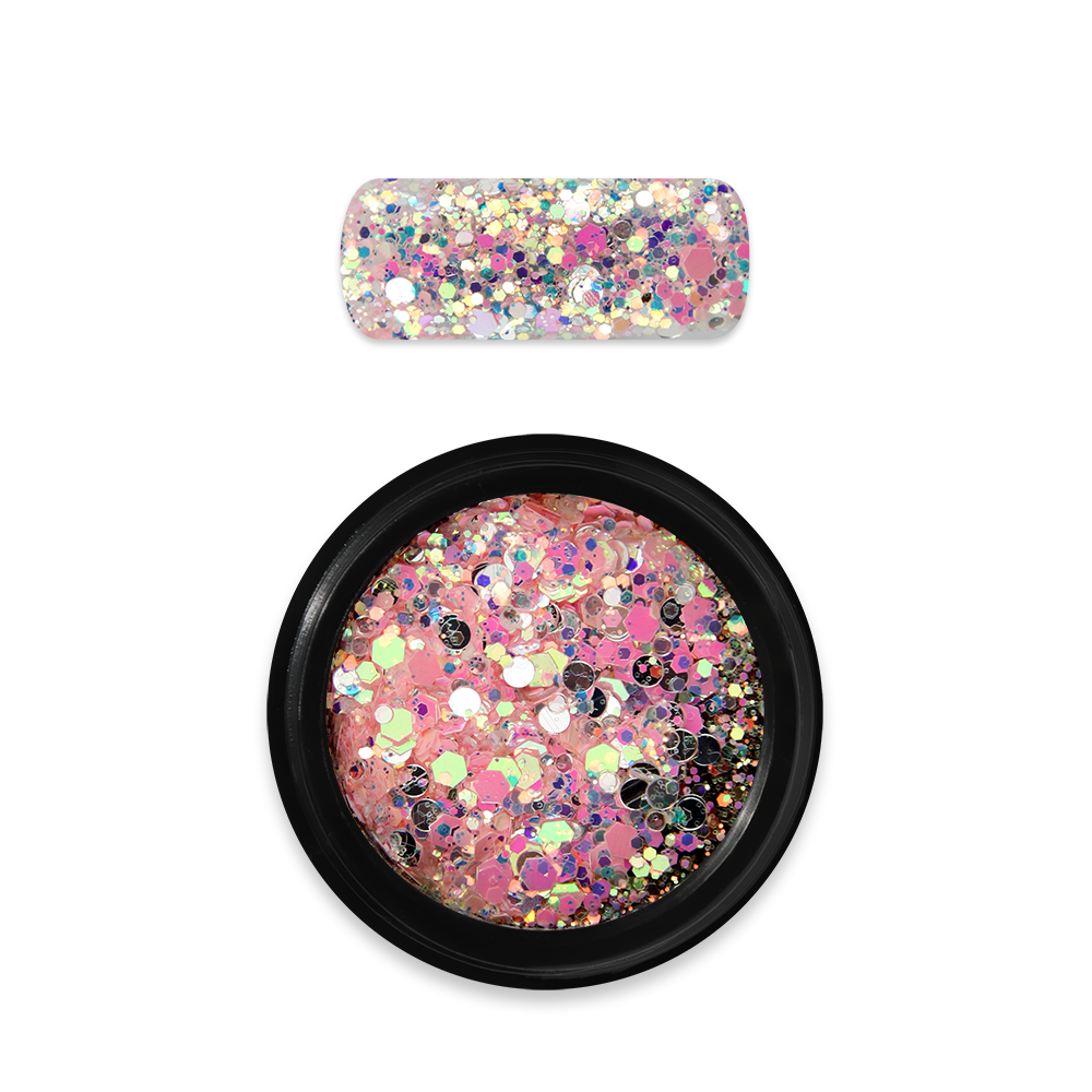 Holo_glitter_mix_24_Chameleon_Baby_Pink