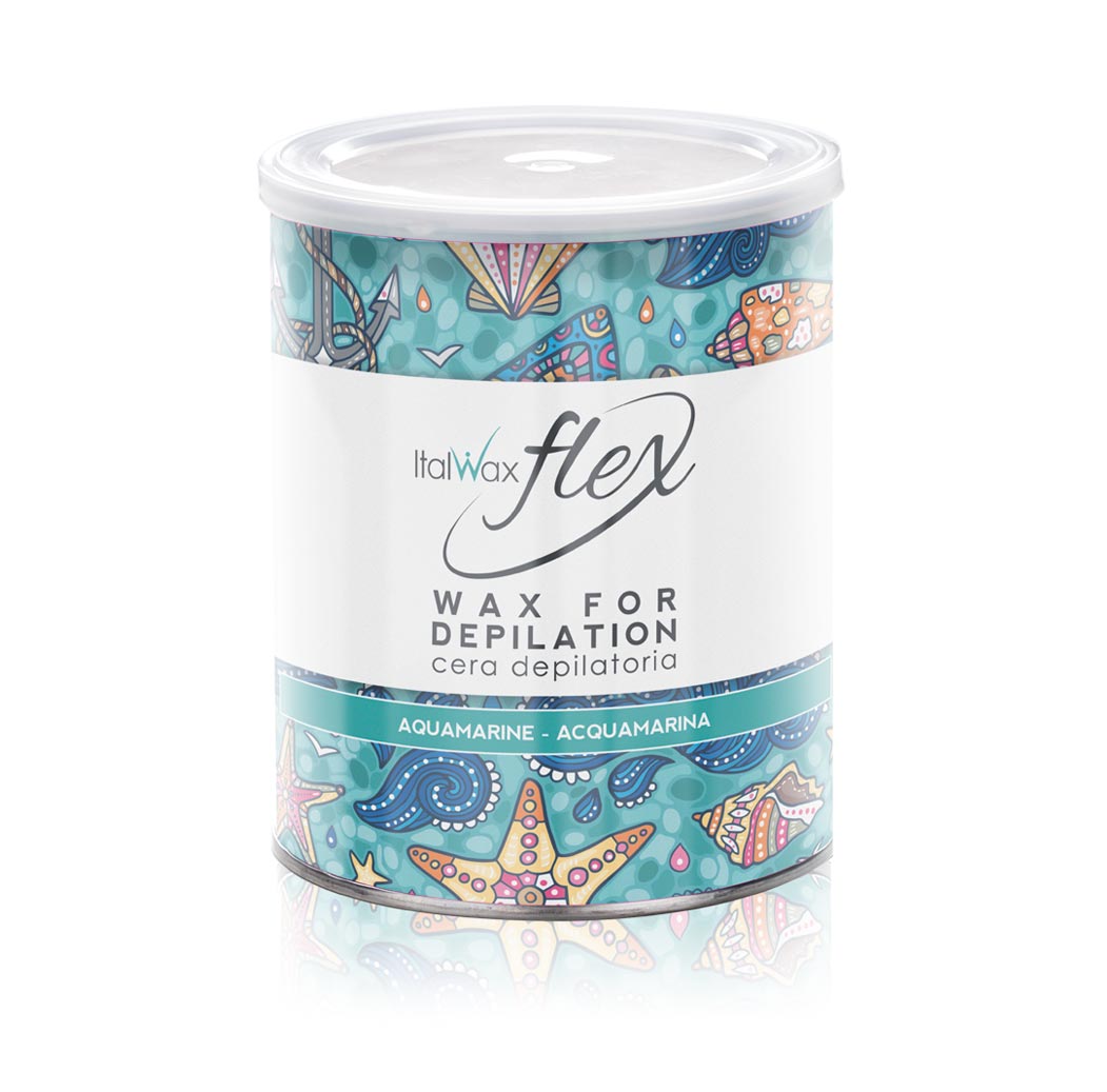 ItalWax FLEX Mīkstais vasks bundžā - AQUAMARINE 800 ml