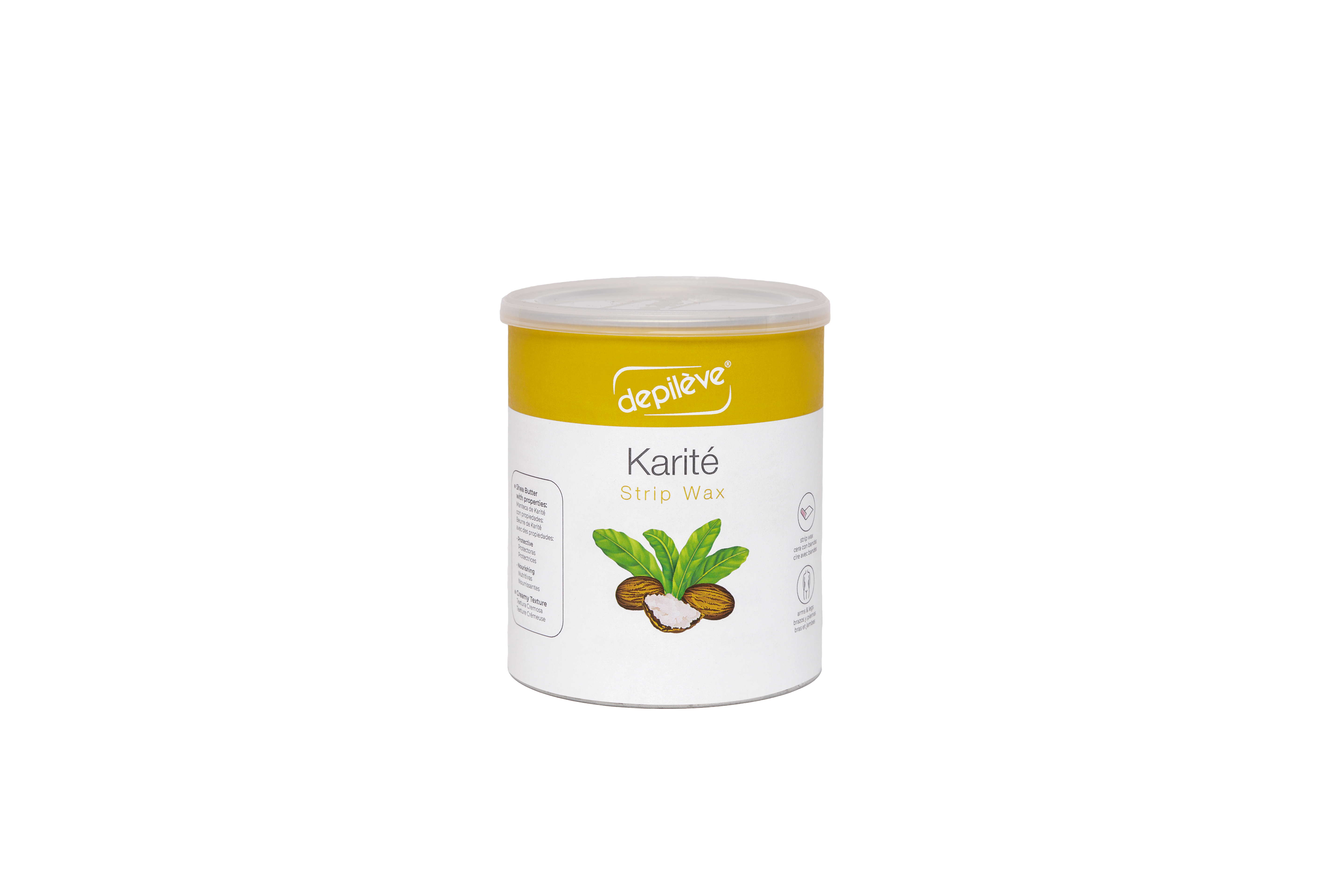Depileve KARITE (МАСЛО ШИ) Стрип воск в банке 800 мл