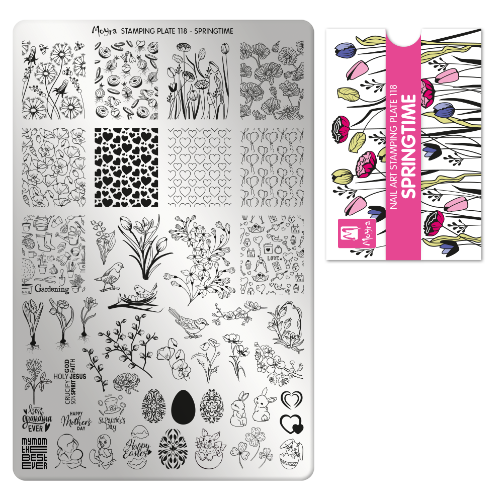 M3-01-00-00-0118_Stamping-Plate-118_Springtime