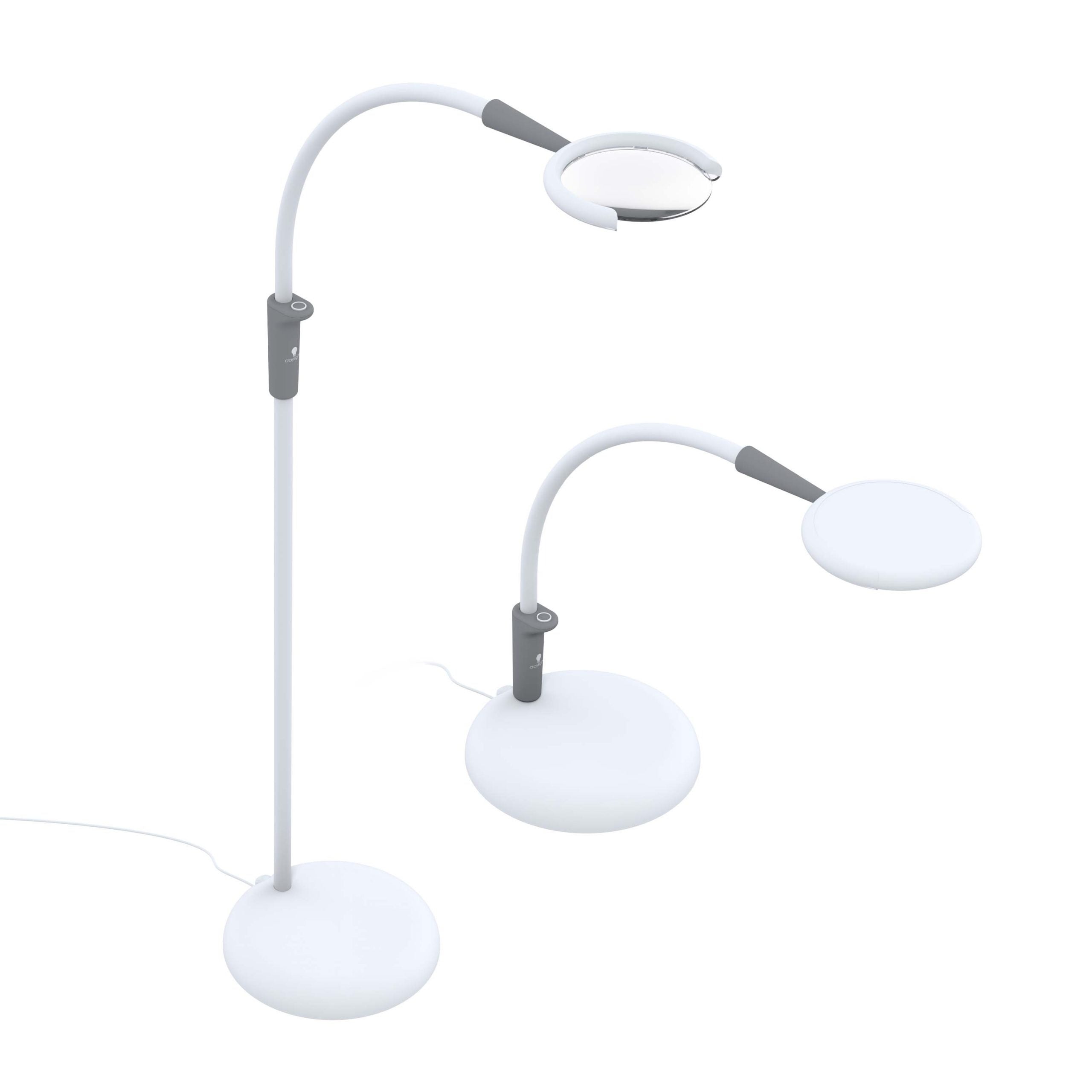 Daylight galda un grīdas LED lampa - ar palielinātāju [Magnificent Pro]