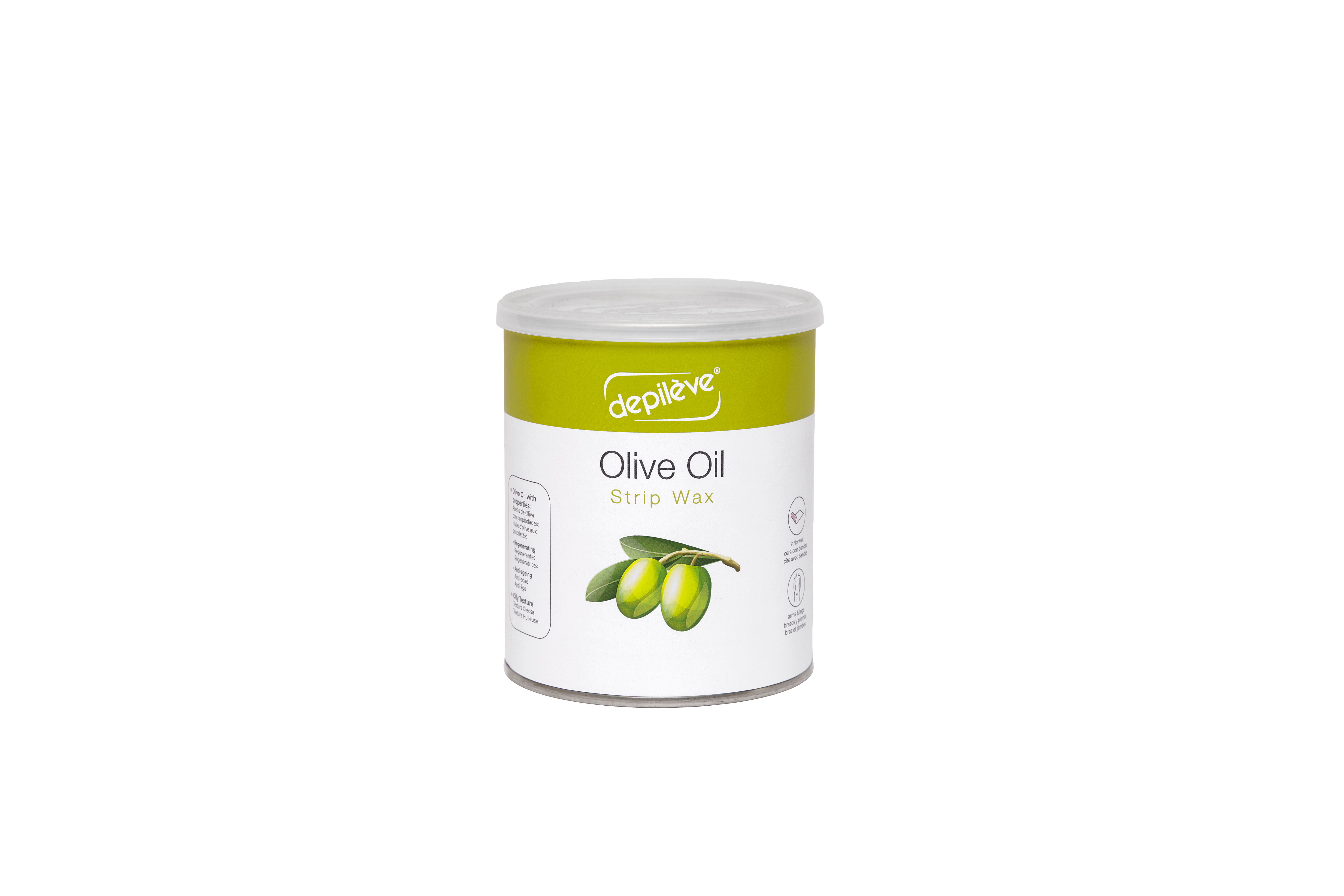 Depileve OLIVE OIL Стрип воск в банке 800 мл