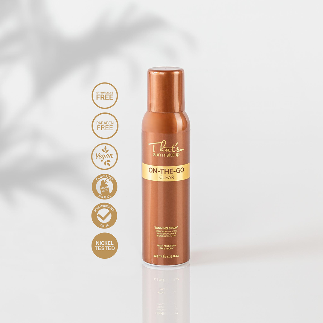 THAT'SO On The Go Paštonējošais sprejs - CLEAR, 125ml