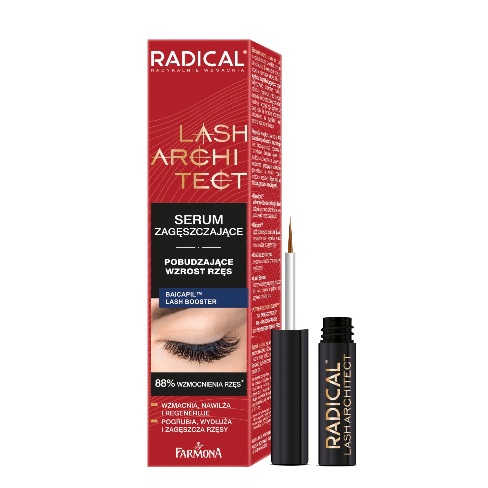 RLA0003 RADICAL LASH ARCHITECT Thickening serum to boost eyelash growth 5ml 5900117978337-2000x2000h