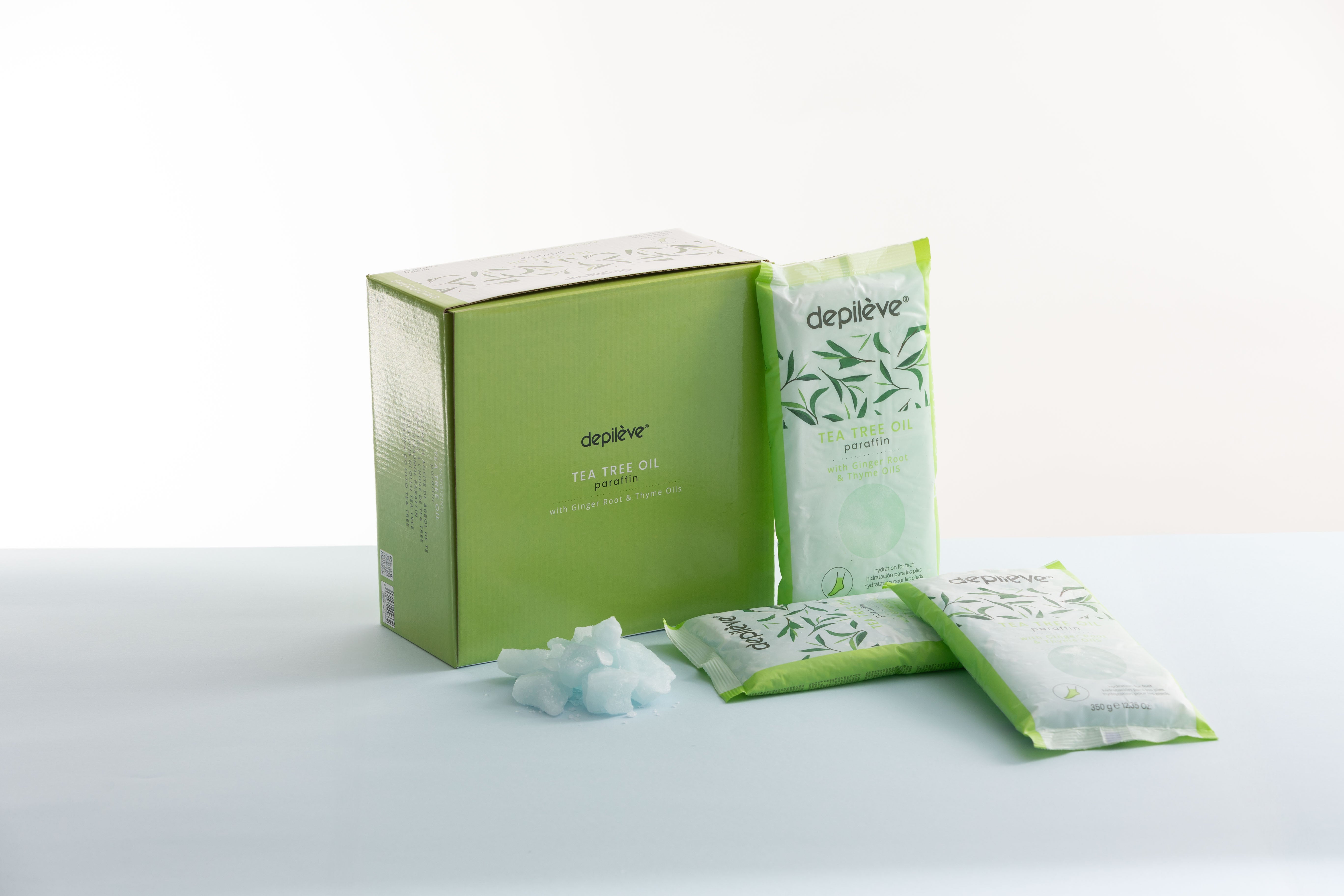 Парафин Depileve TEA TREE OIL - ЭНЕРГИЗИРУЮЩИЙ 350 гр