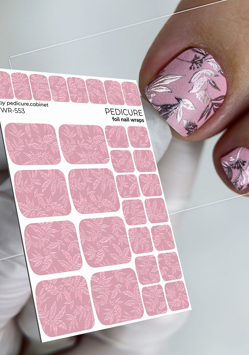 Pedicure cabinet pedikīra plēve ar krāsainu foliju [WR-553]
