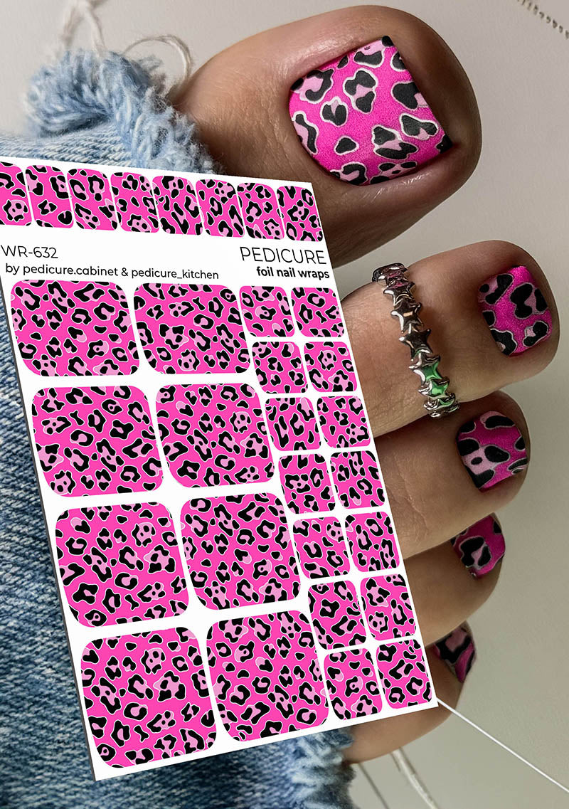 Pedicure cabinet пленка для педикюра с серебряной фольгой [WR-632]