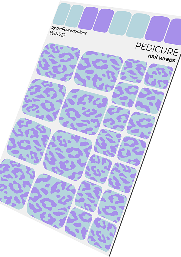 Pedicure cabinet pedicure nail wraps [WR-712]