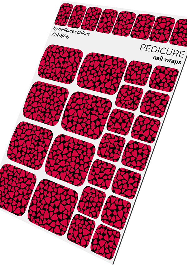 Pedicure cabinet pedicure nail wraps [WR-846]