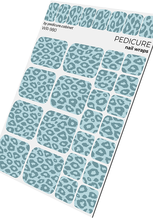 Pedicure cabinet pedicure nail wraps [WR-980]