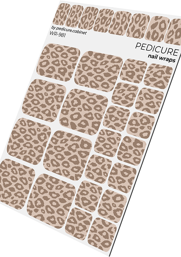 Pedicure cabinet pedicure nail wraps [WR-981]