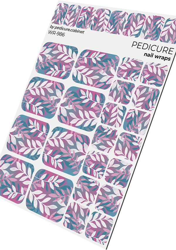 Pedicure cabinet pedicure nail wraps [WR-986]