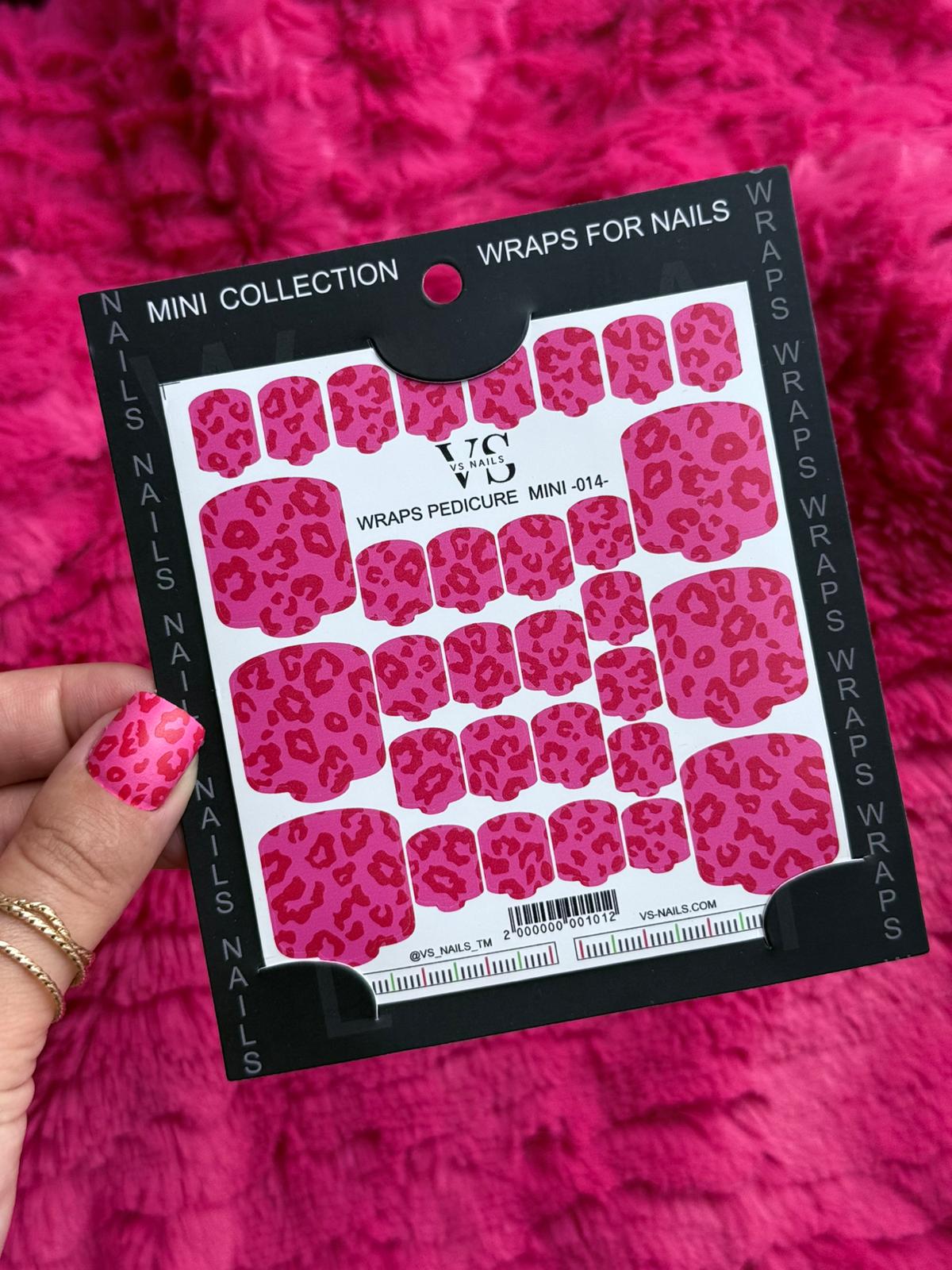 VS NAILS Pedicure Miniwraps Nr.14
