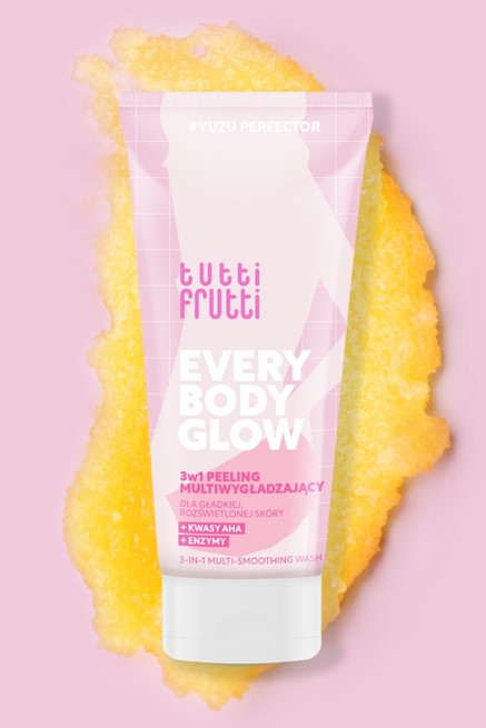 Farmona TUTTI FRUTTI Everybody Glow 3 в 1 Мультиразглаживающий пилинг, 200 мл