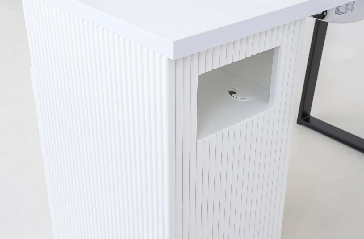 Afinia Manikīra galds Prime Black ar iebūvētu putekļu savācēju NDC 2000