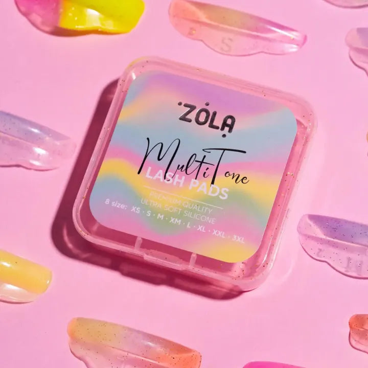 ZOLA Silikona formas laminēšanai Multi Tone