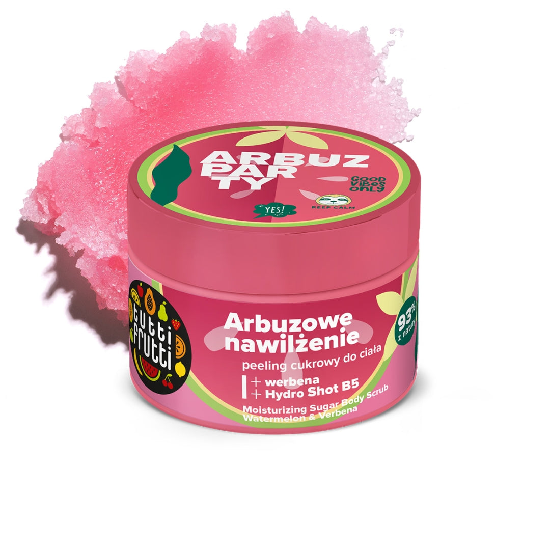 Farmona TUTTI FRUTTI Moisturizing Sugar Scrub Watermelon and Verbena 300g