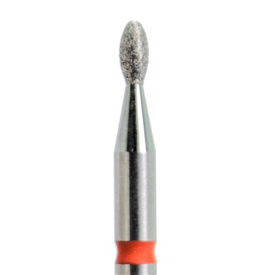 KMIZ Diamond Burr Ellipse red 016 [115430]