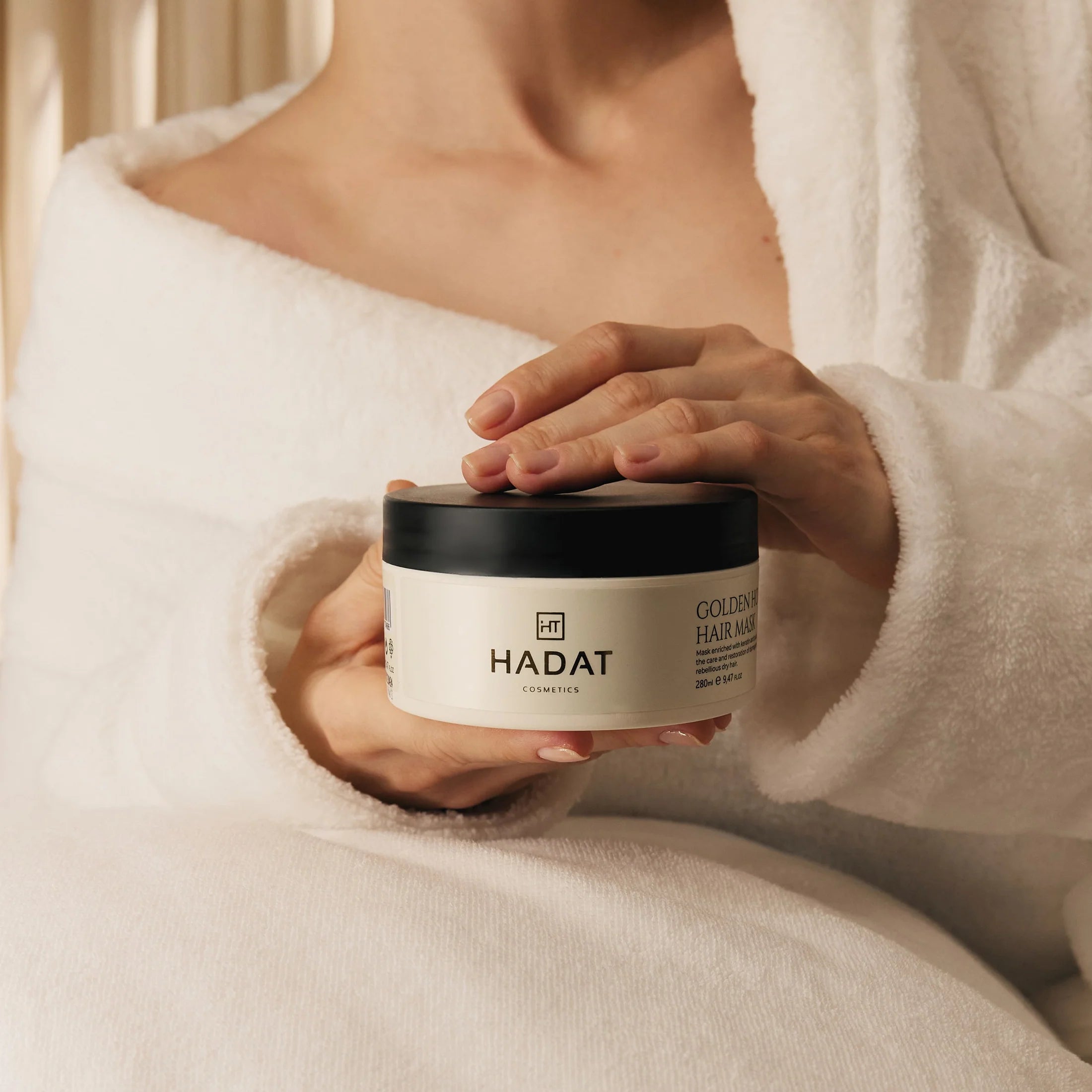 HADAT GOLDEN HOUR HAIR MASK Интенсивная восстанавливающая маска, 280мл
