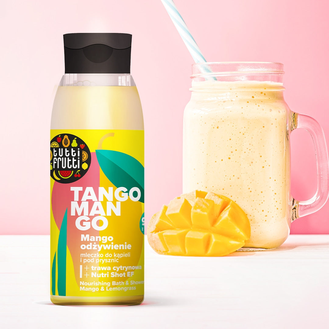 Farmona TUTTI FRUTTI Nourishing Bath and Shower Milk Mango and Lemongrass 400ml