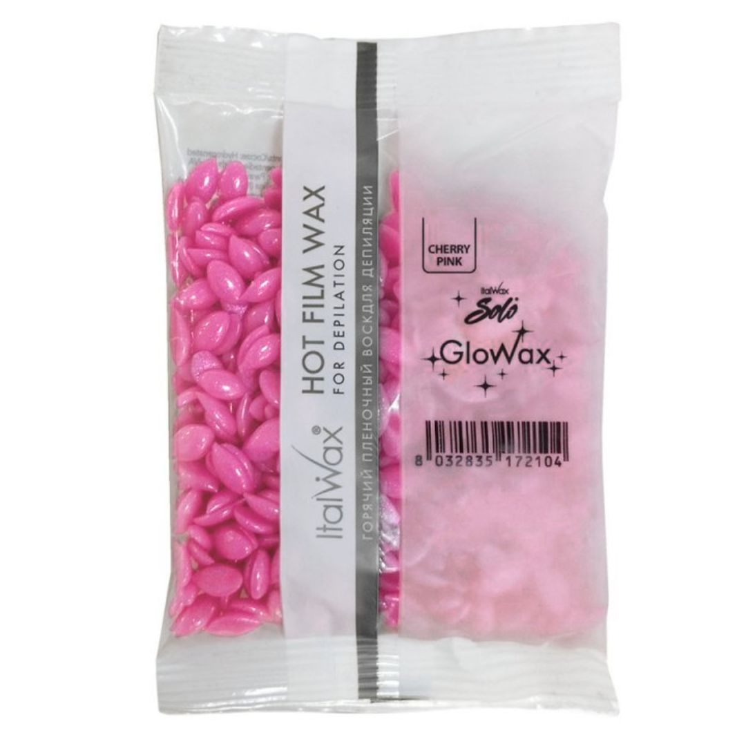 ItalWax GloWax горячий воск, cherry pink 100g