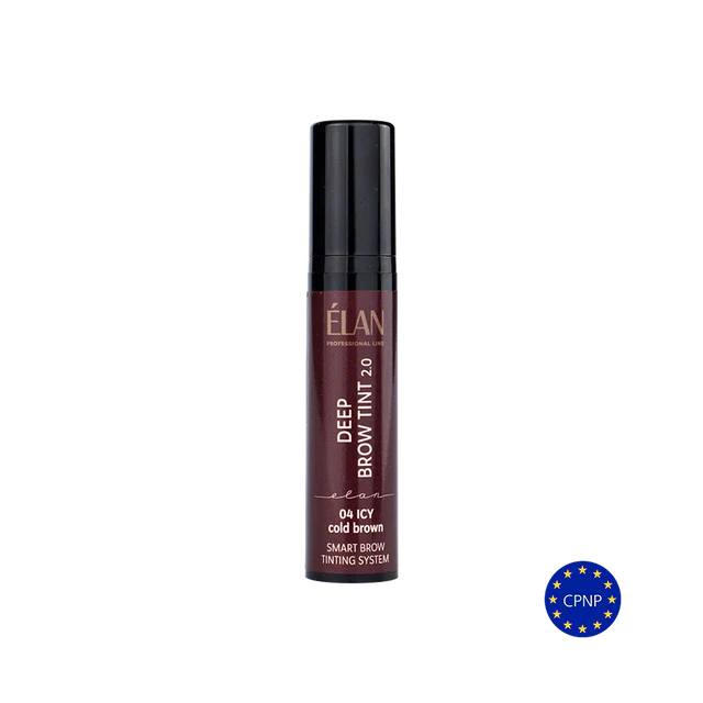 Elan Краска для бровей с длительным эффектом «DEEP BROW TINT», 04 ICY cold brown