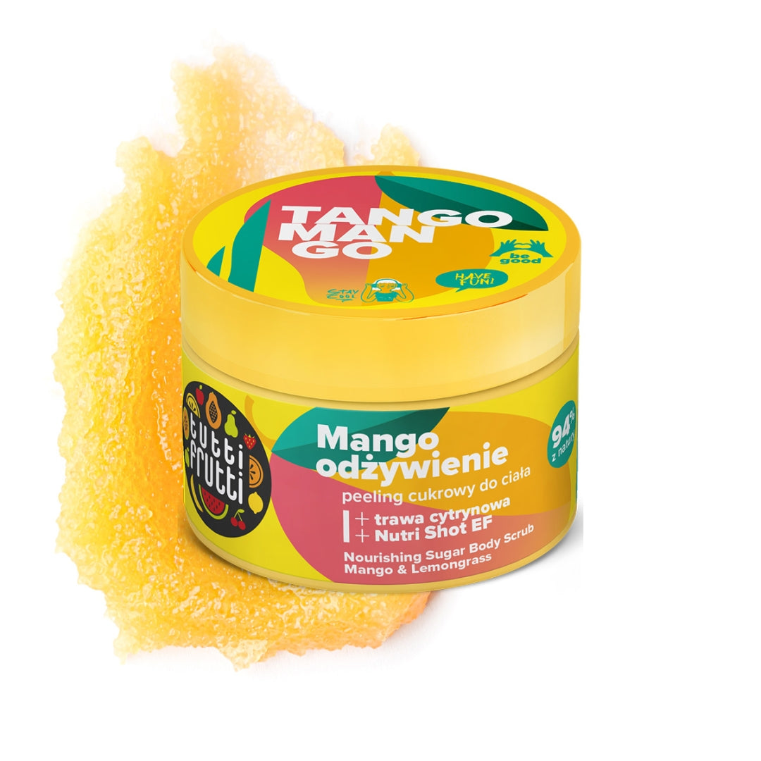 Farmona TUTTI FRUTTI Nourishing Sugar Body Scrub Mango and Lemongrass 300g