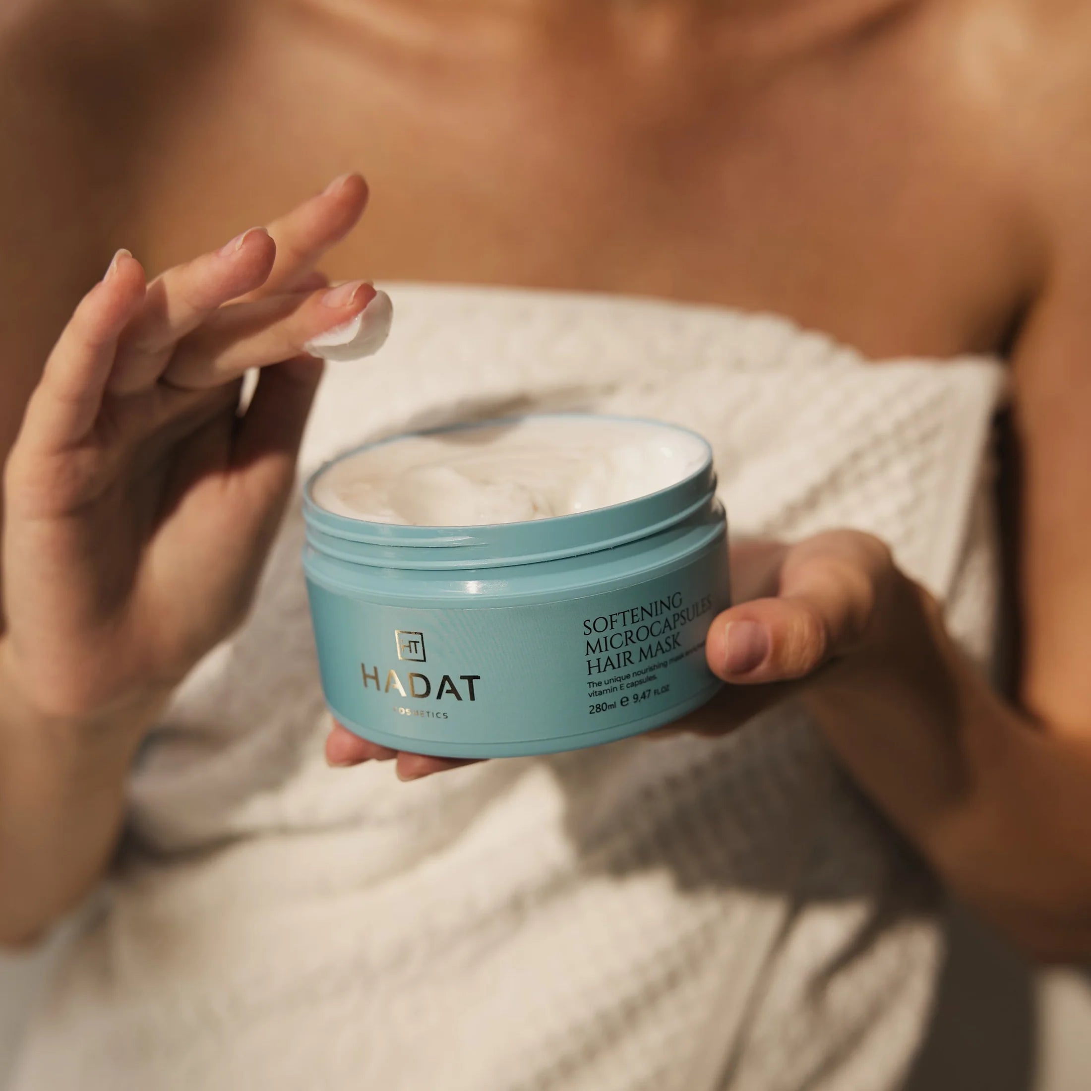HADAT SOFTENING MICROCAPSULES HAIR MASK, 280ml