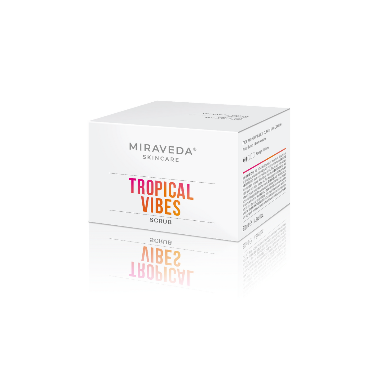 „ItalWax Miraveda“ veido ir kūno šveitiklis „Tropical Vibes“, 200 ml