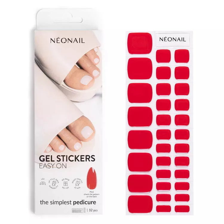 Neonail Gēla uzlīmes Easy On P03