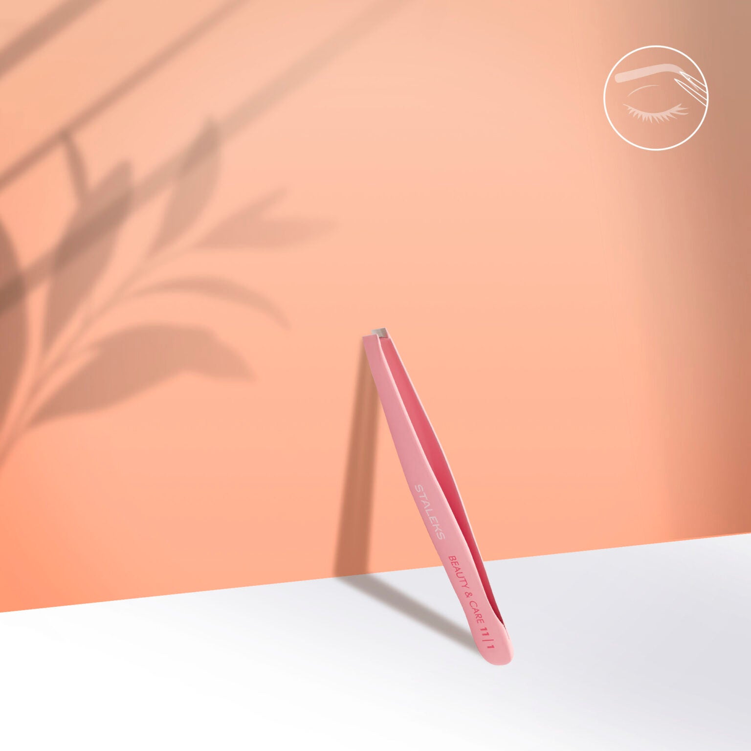 STALEKS Pincete uzacīm BEAUTY & CARE [TBC-11/1]