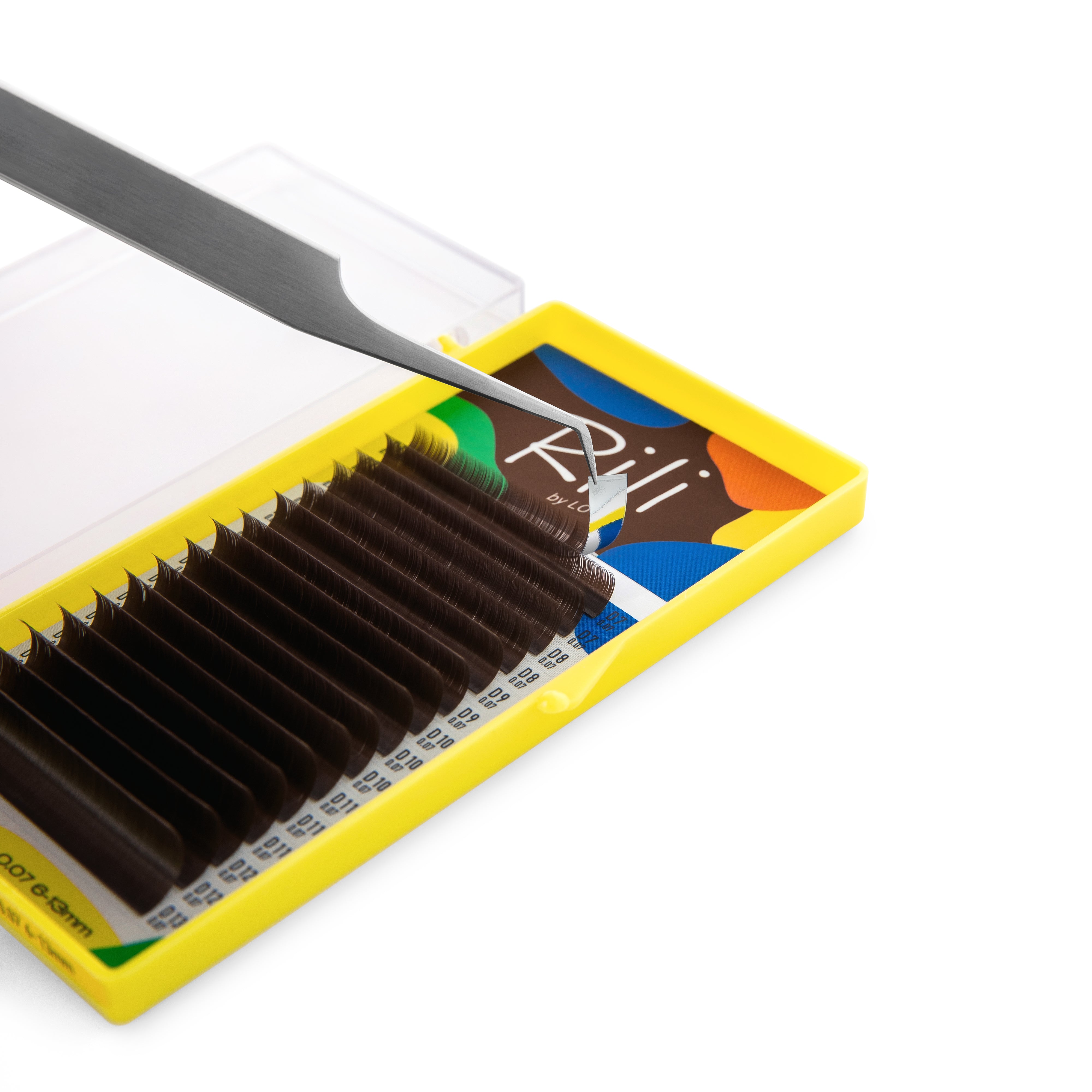 LOVELY Rili skropstas MIX Choco, D/0.10 x 8-15mm, 16 rindas