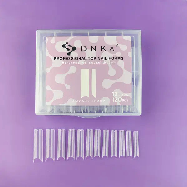 DNKa' Top Nail Forms Square Sharp,120pcs